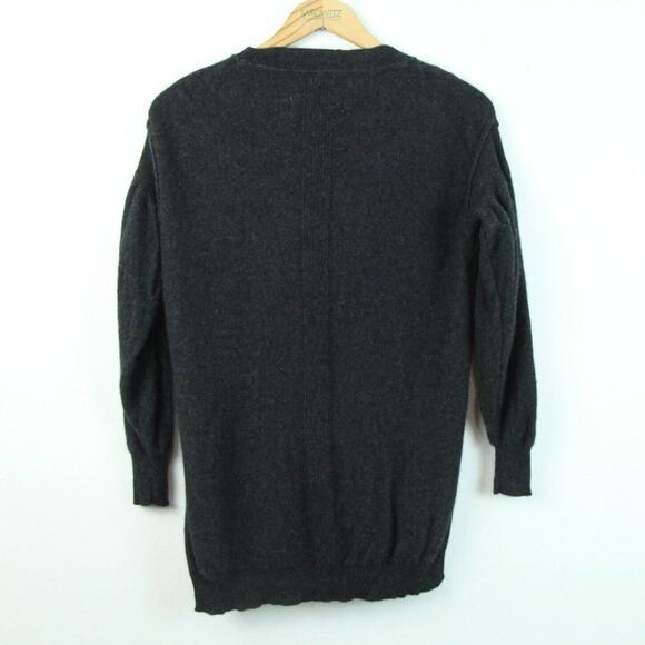 Pilcro Anthropologie XS Cardigan 100% Cashmere Button Up Preppy Academia Minimal - Picture 9 of 10